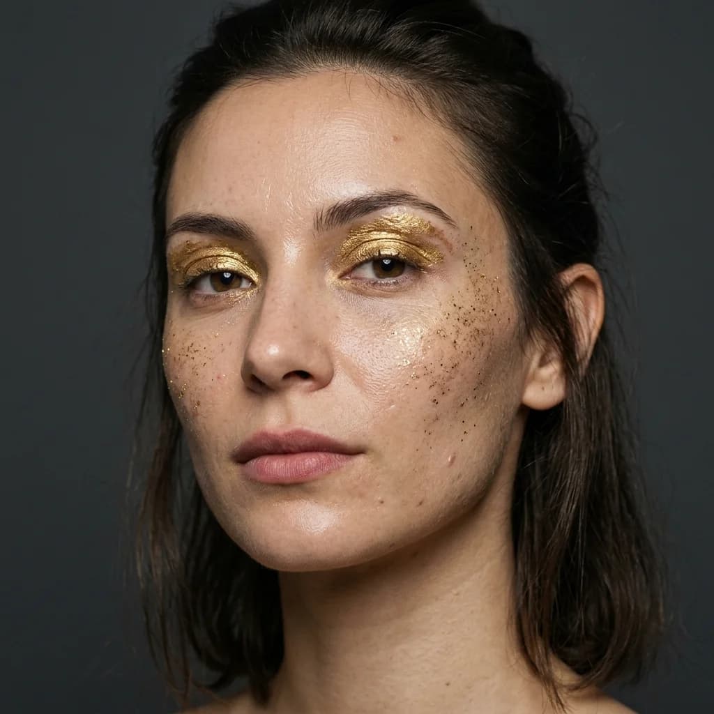 professionelle haut- und beauty-retusche service raw unedited image