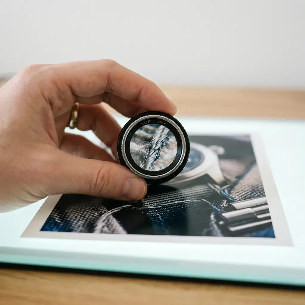 Product photo editing quality control checklist comparing image variants for background, color, and crop consistency