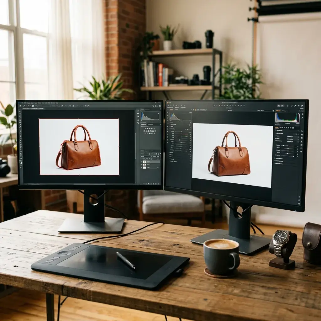 PhotoCraft vs Photoshop: a free open-source Photoshop clone compared with Adobe Photoshop for professional product photo editing