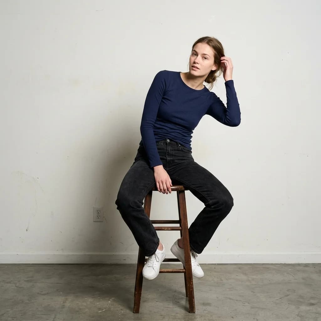 model retouching service raw unedited image