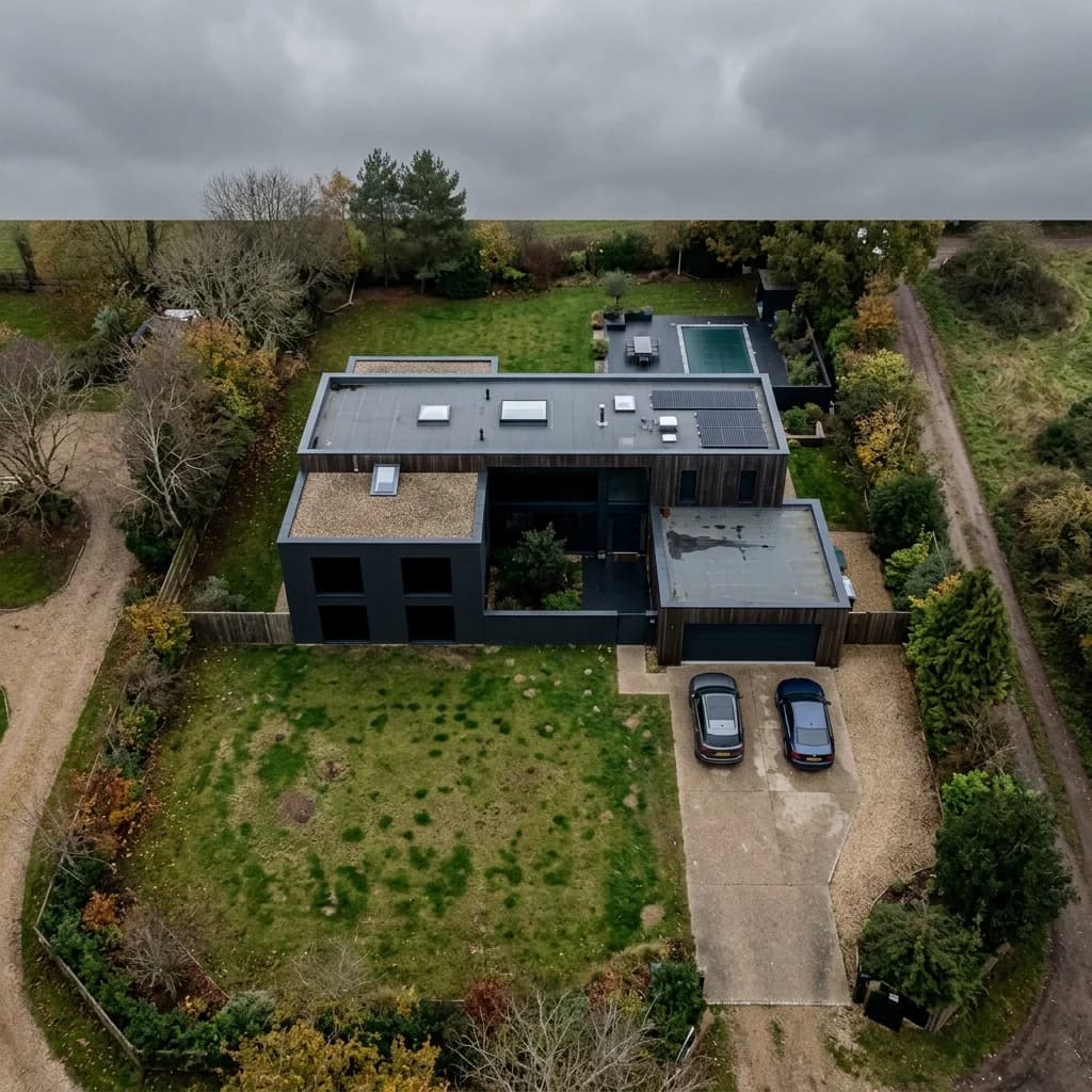 real estate photo editing service raw unedited image