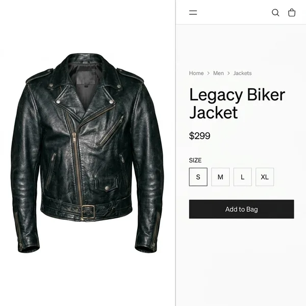 E-Commerce Photo Editing before & after — BLACKFOX DIGITAL