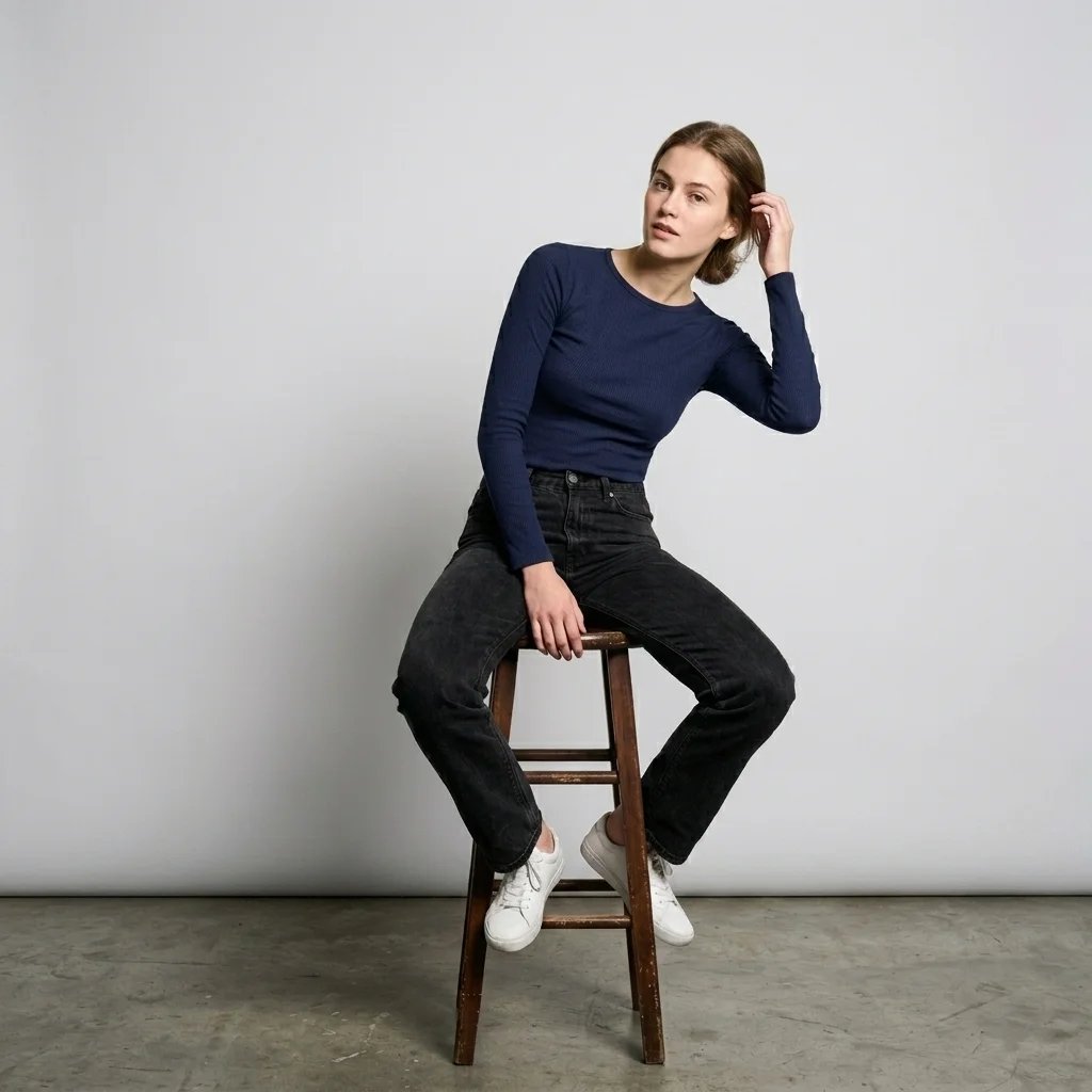 Fashion Model Retouching before & after — BLACKFOX DIGITAL