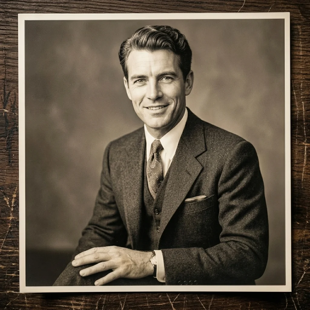 Vintage Photo Restoration before & after — BLACKFOX DIGITAL